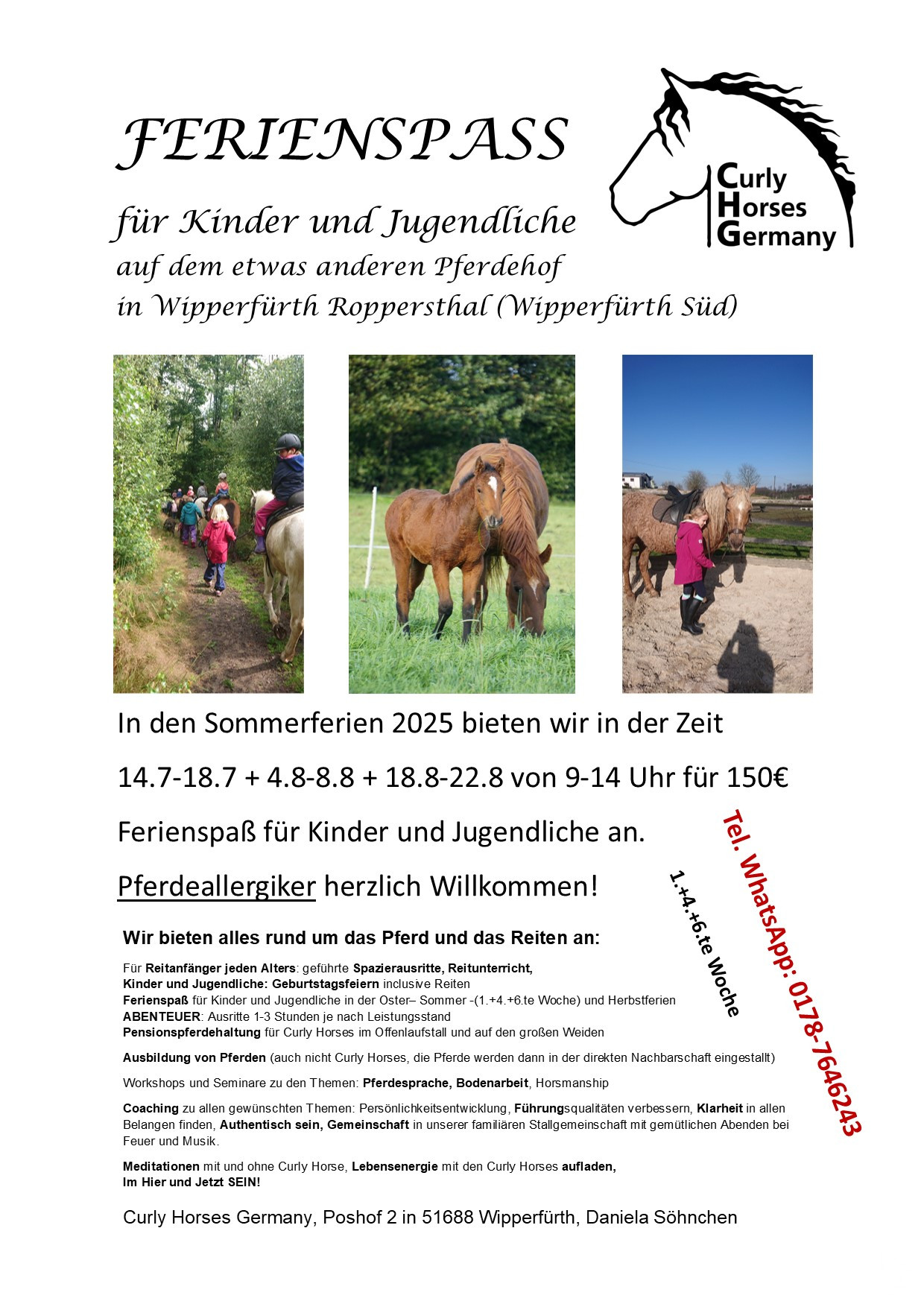 FerienspaßServiceSommerPlakatA4
